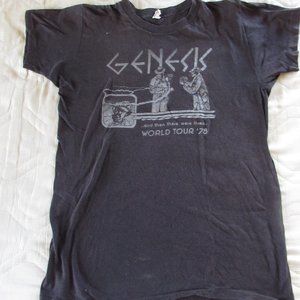 Vintage 1978 Genesis World Tour T shirt